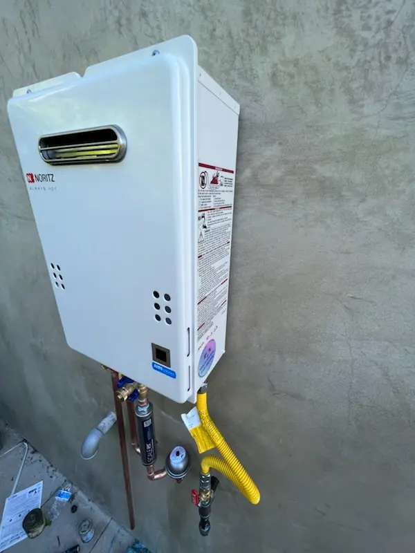 Tankless water heater installation for Emery Corners homes