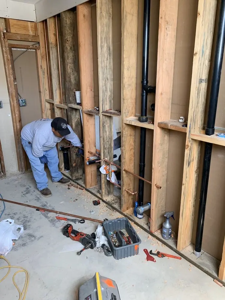 Commercial rough-in plumbing for Gas Line Repair in Emery Corners